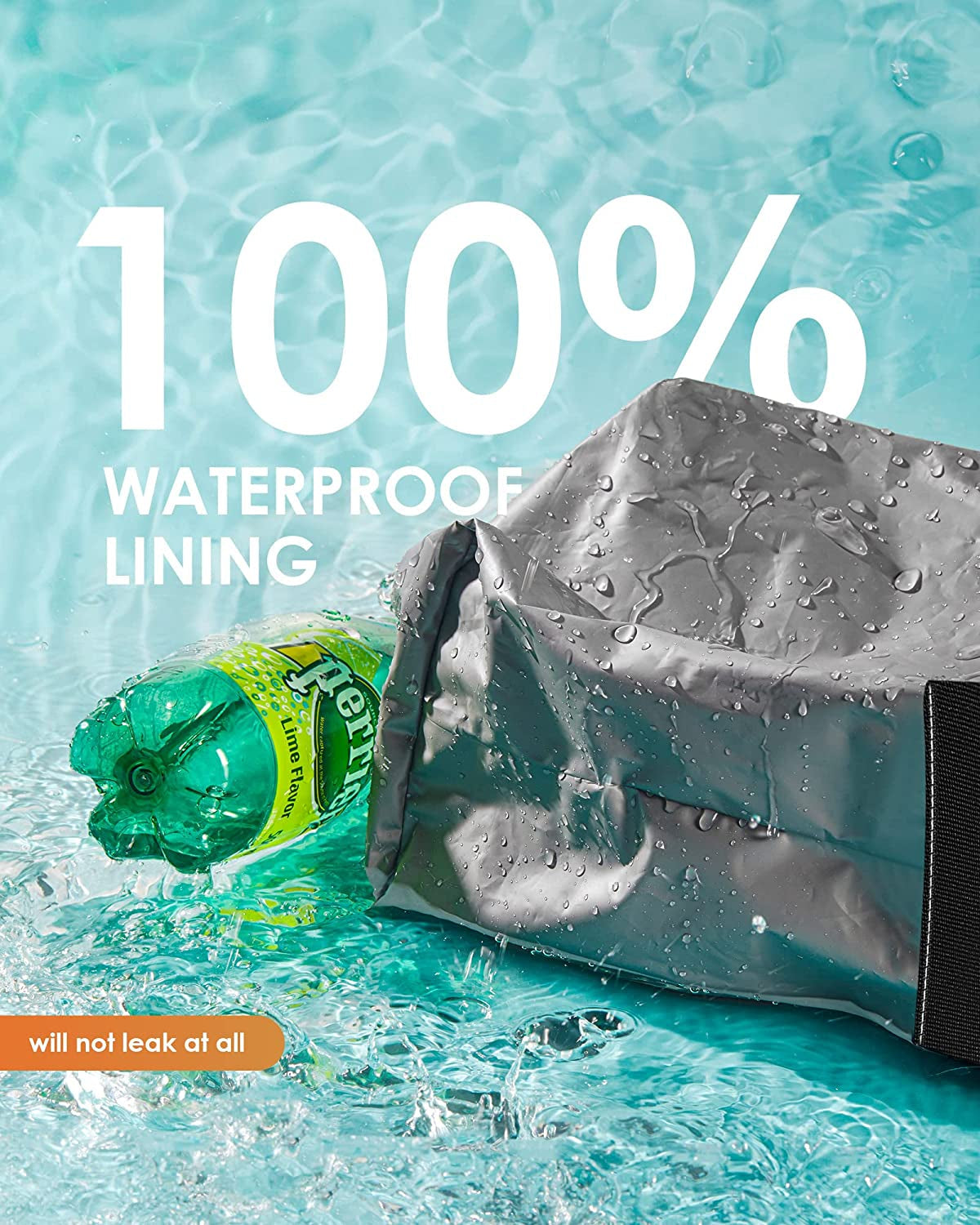  Leak-Proof Car Organizer and Storage Bag for The Back/Front/Console 