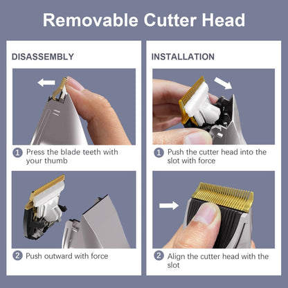 Hair Clippers for Men, Cordless Barber Grooming Set Professional Hair Cutting Kit,Rechargeable Home Haircut