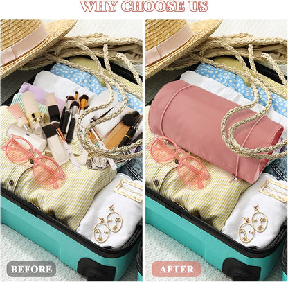 4-in-1 Removable Portable Toiletry Travel Hanging Makeup Bags
