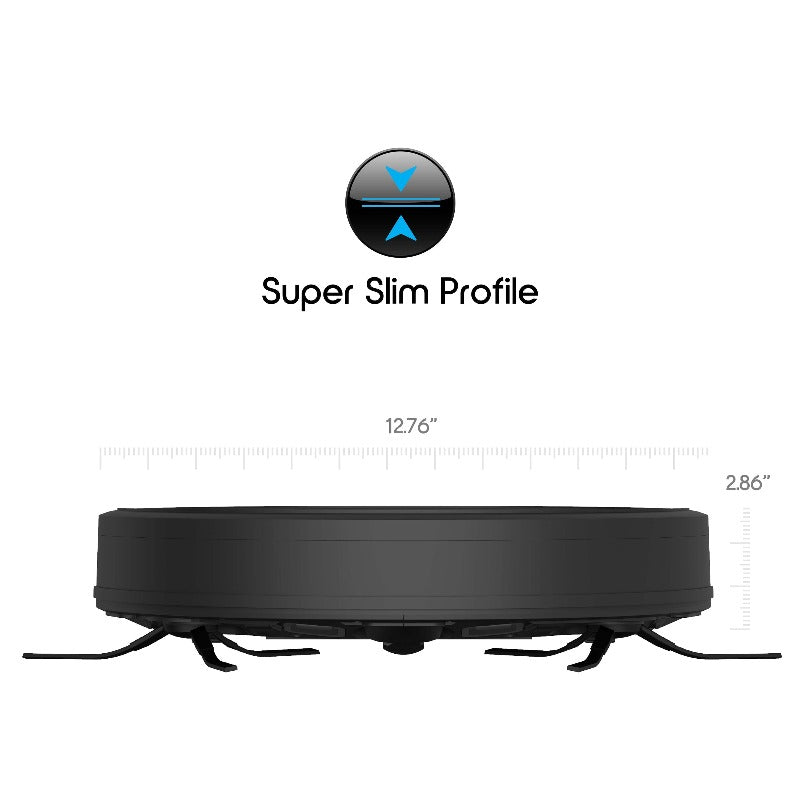 Smartclean 2000 Robovac - Wifi Robotic Vacuum with App/Remote Control