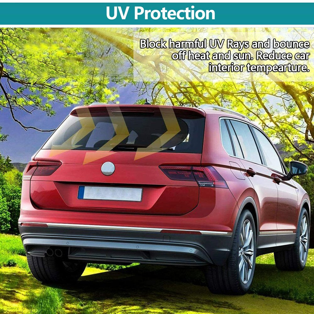 Set of 5 Car Sun Shades for Windows - Fits Most of Vehicles