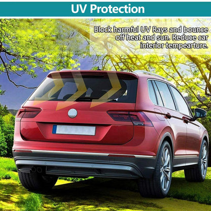 Set of 5 Car Sun Shades for Windows - Fits Most of Vehicles