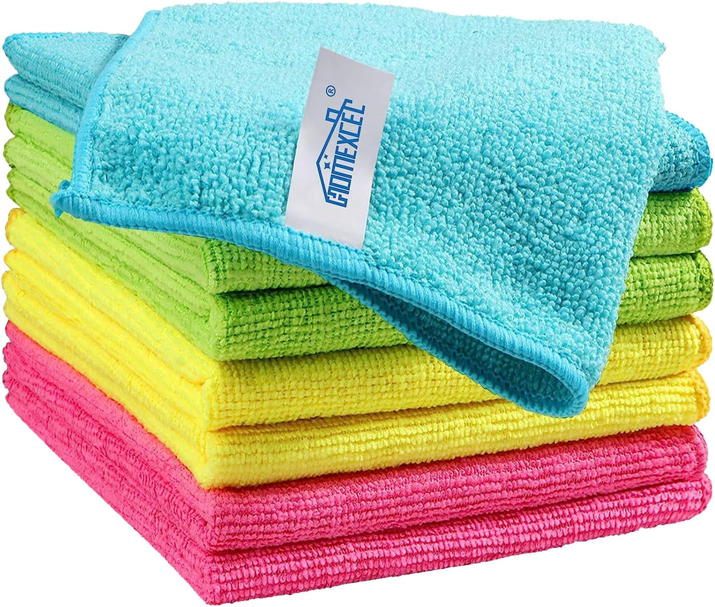12 Pack Microfiber Cleaning Cloths,11.5"X11.5"
