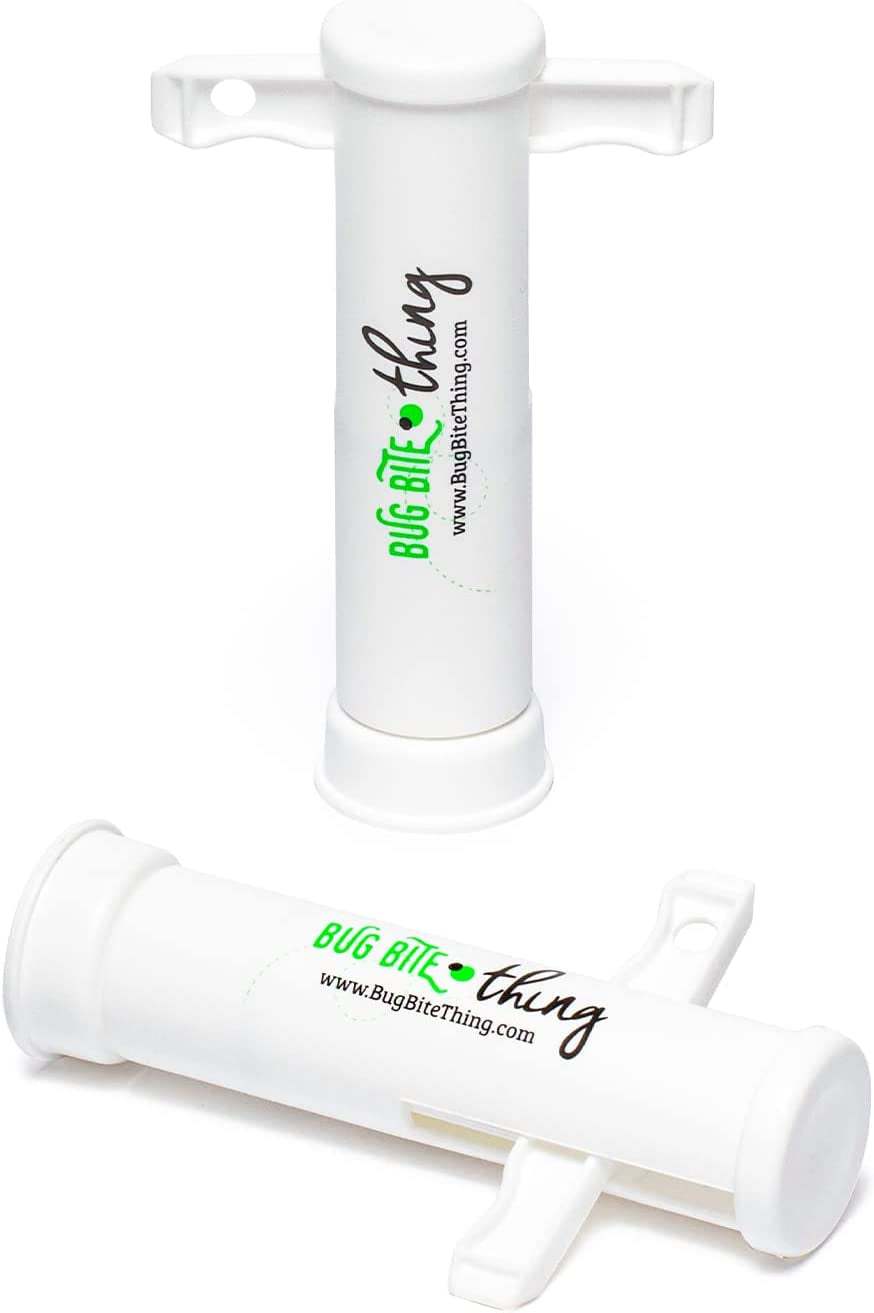 BUG BITE THING Suction Tool, Poison Remover - Bug Bites and Bee/Wasp Stings, Natural Insect Bite Relief, Chemical Free - White/Single