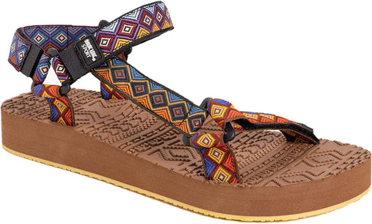 MUK LUKS Women's Lake Tahoe Sandal-Multi
