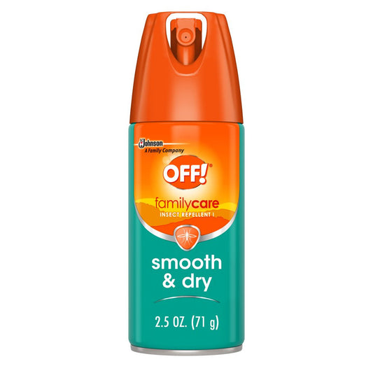 OFF! Familycare Insect Repellent I, Smooth & Dry, 2.5 Oz, 1Ct