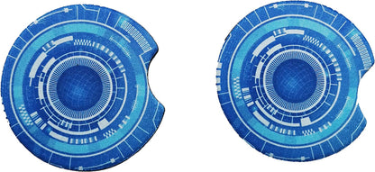 Pack of 2 (Flag) Car Coasters  