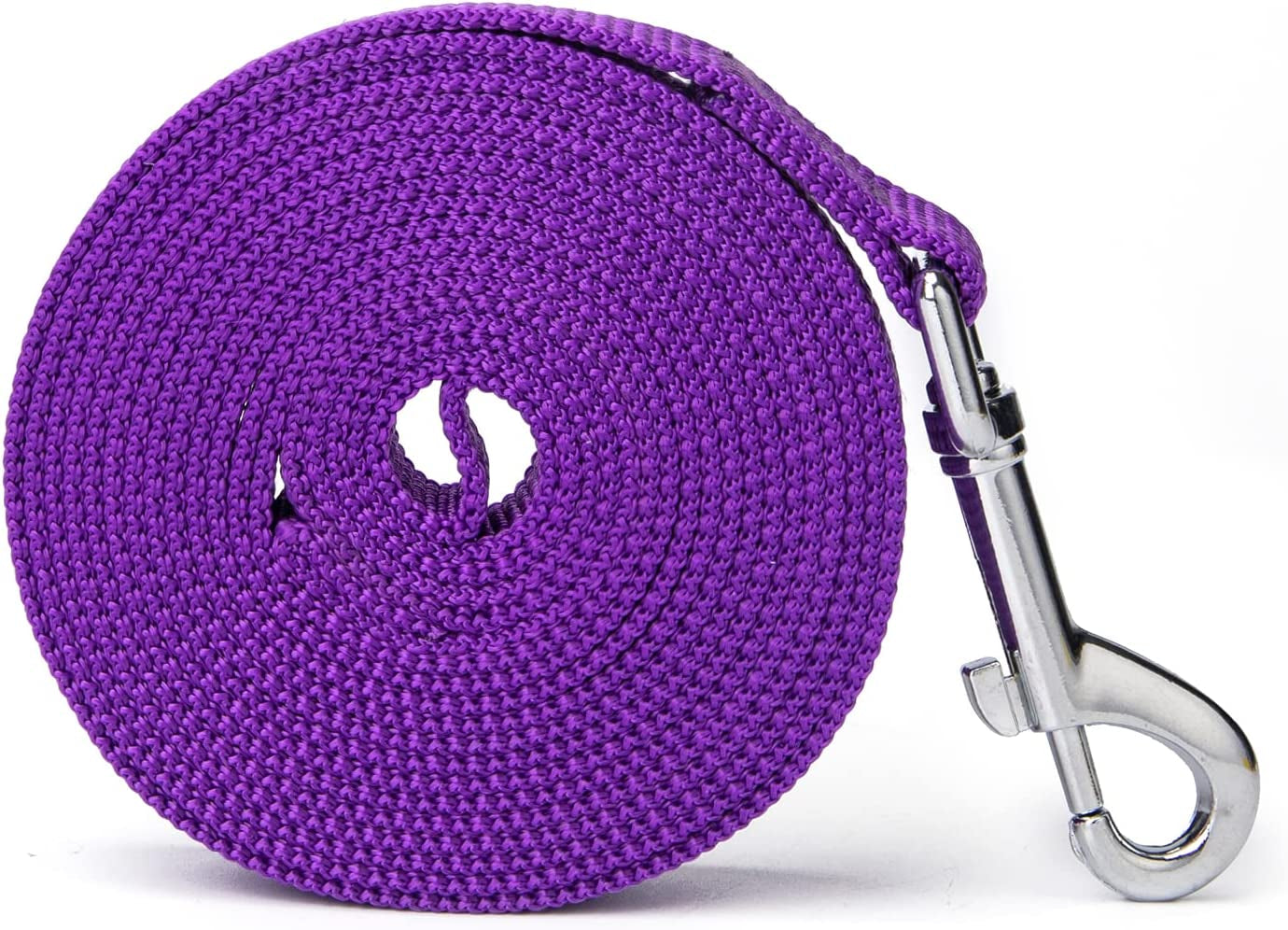Strong Durable Nylon Dog Training Leash, Traction Rope, 10 Feet Long, 1 Inch Wide, for Small and Medium Dog 