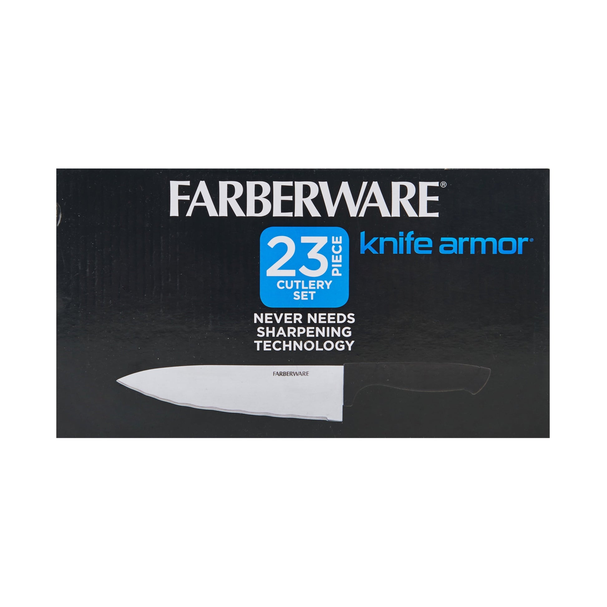 23 Piece Stainless Steel Cutlery and Utensil Set - Never Needs Sharpening Dishwasher Safe