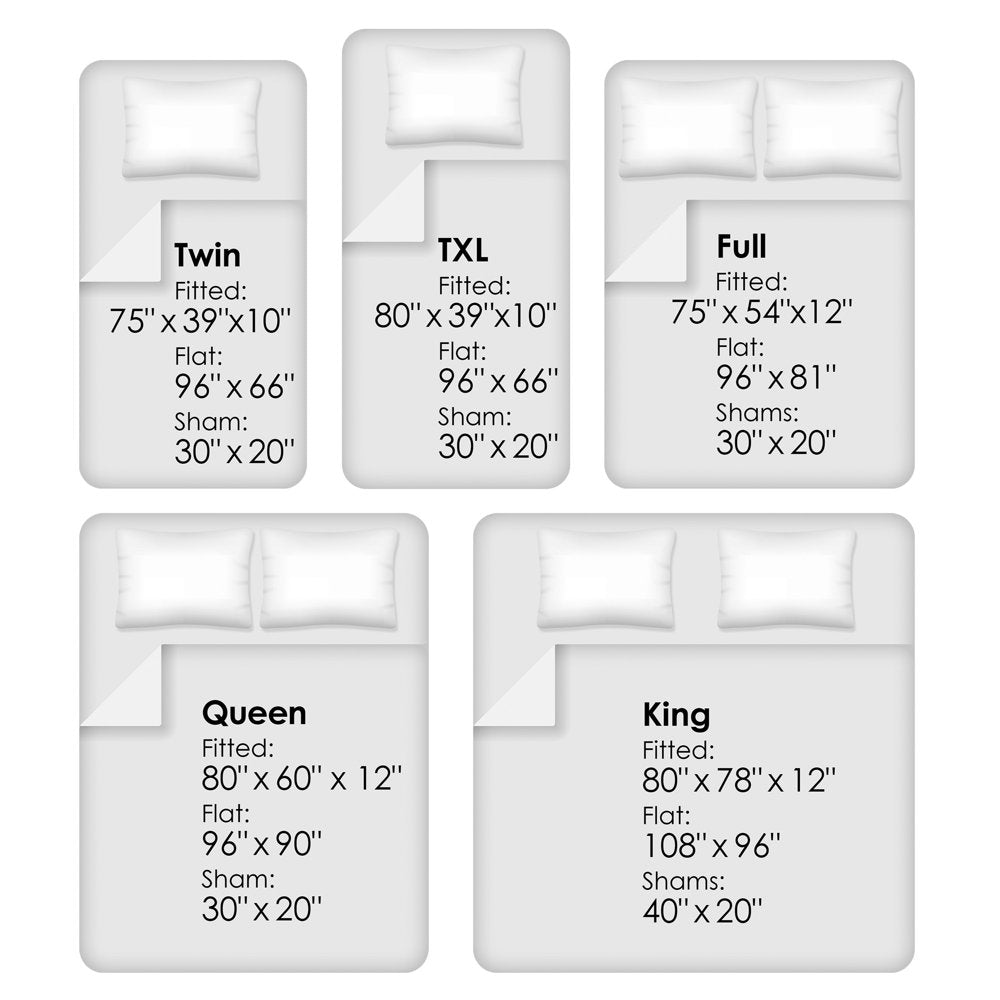 Microfiber Deep Pocket Sheet Sets