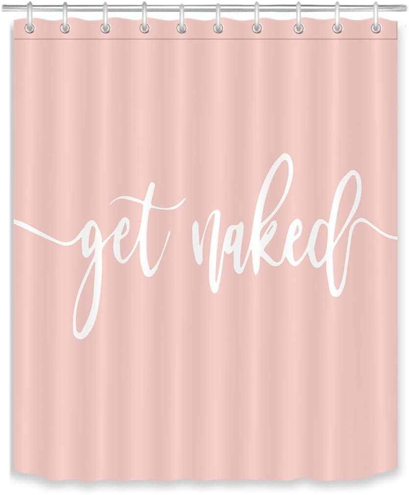  Get Naked Shower Curtain 