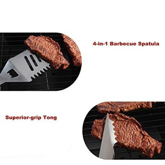 27pc Heavy Duty BBQ Grill Tool Set