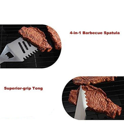 27pc Heavy Duty BBQ Grill Tool Set