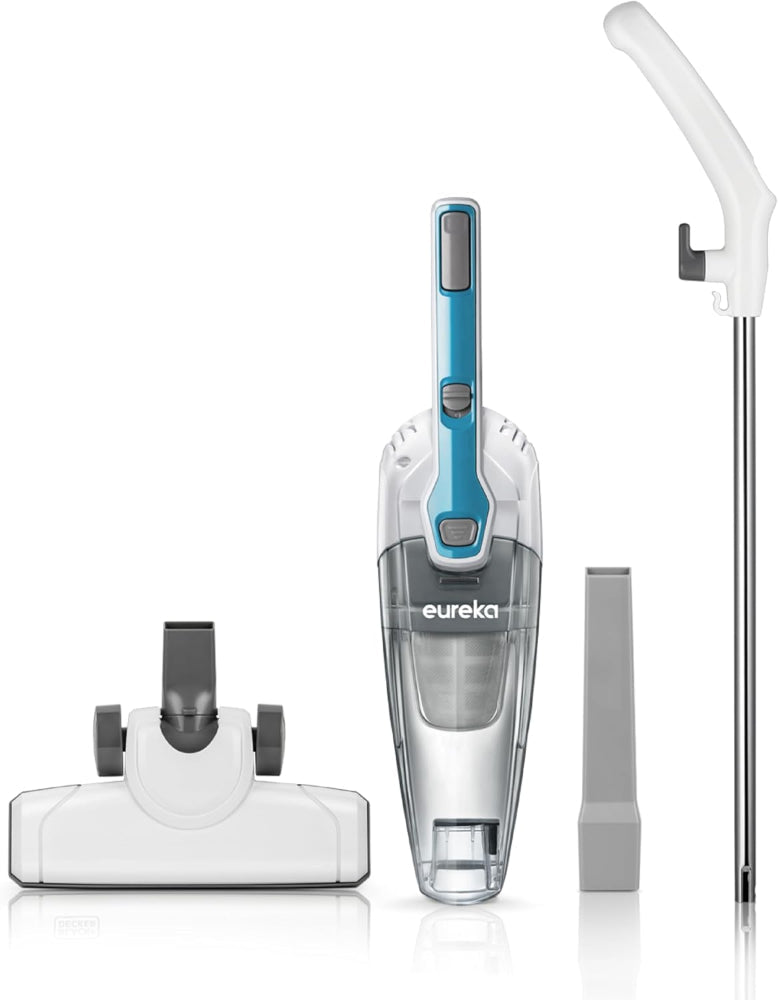 Corded Stick Vacuum Cleaner – 3-in-1 Handheld Use – Powerful Suction for Carpet, Tile & Hard Floors – Lightweight Design for Home & Pet Hair – Aqua Blue