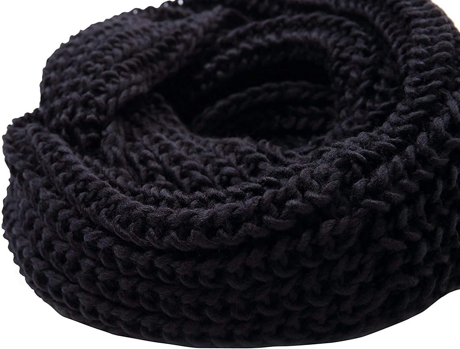 Jemis Women' s Super Soft Winter Knit Warm Infinity Scarf