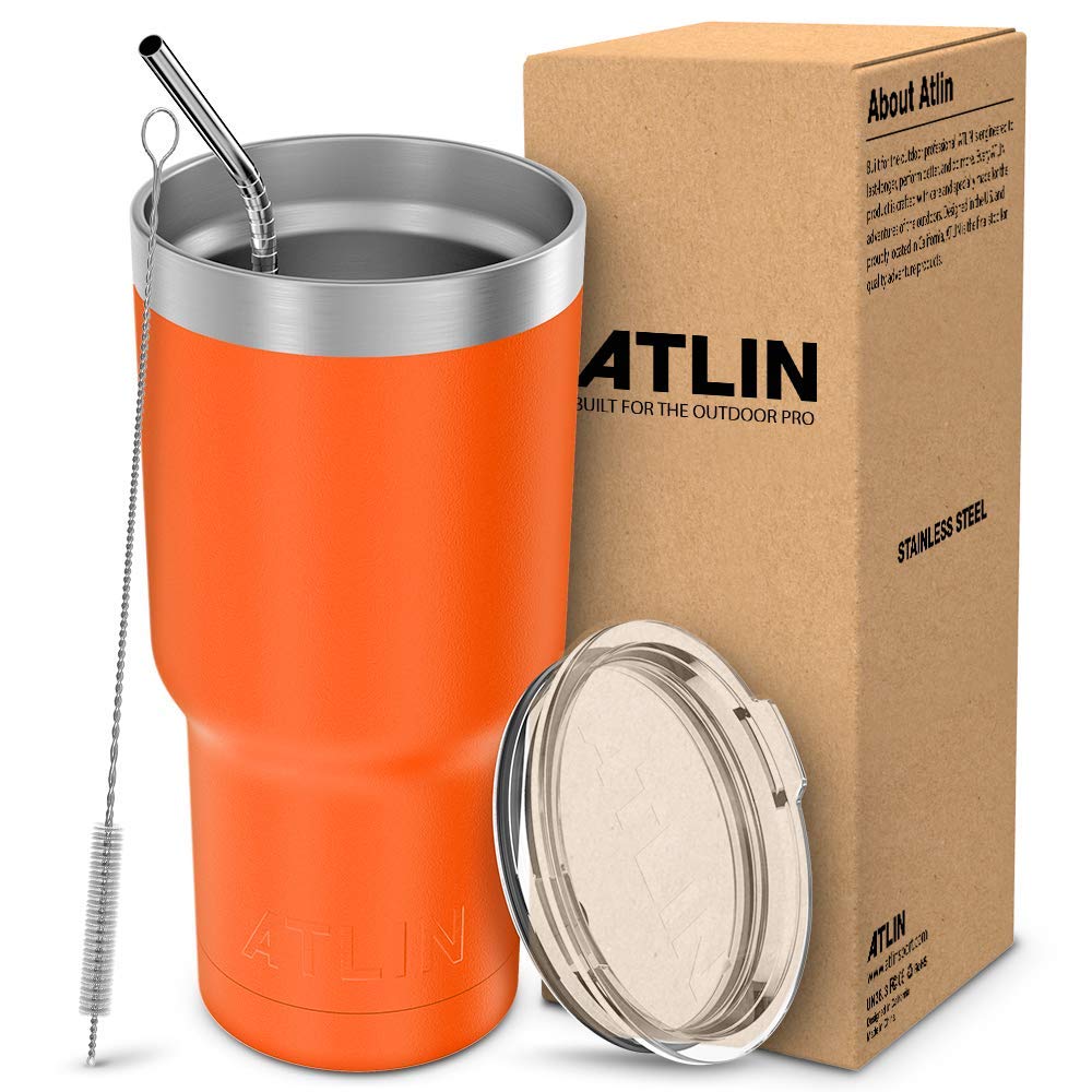 Stainless Steel 30 oz. Double Wall Vacuum Insulated Travel Tumbler