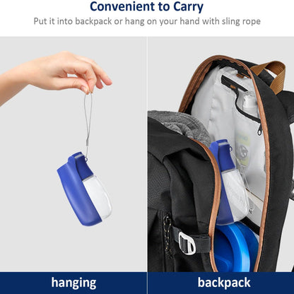 Portable Dog Water Bottle – Foldable Pet Dispenser with Leak Proof Design for Travel