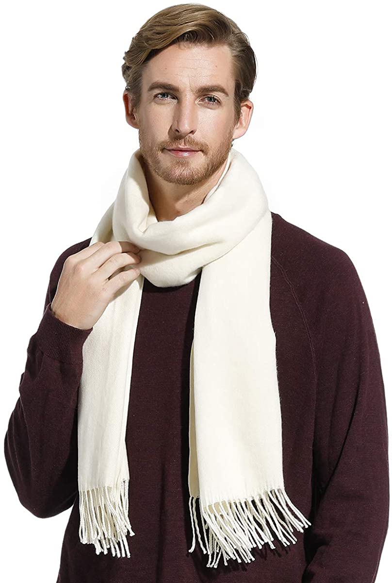 Thick Winter Scarf for Women Men, Soft Warm Cashmere Shawls Wraps, Large Size