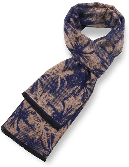 Men's Winter Warm Cashmere Scarf,Fashion Lightweight and Soft Scarves