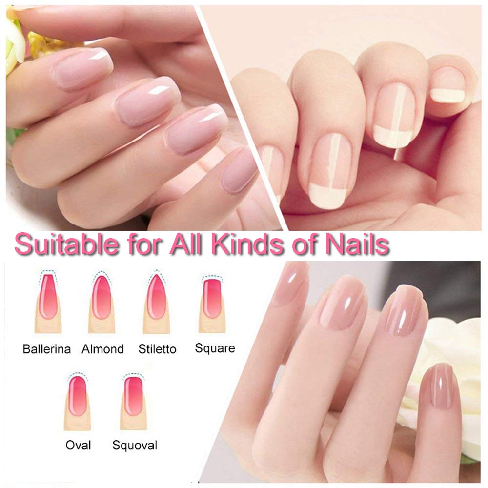 20 Piece Double Sided Glass Nail File Set 