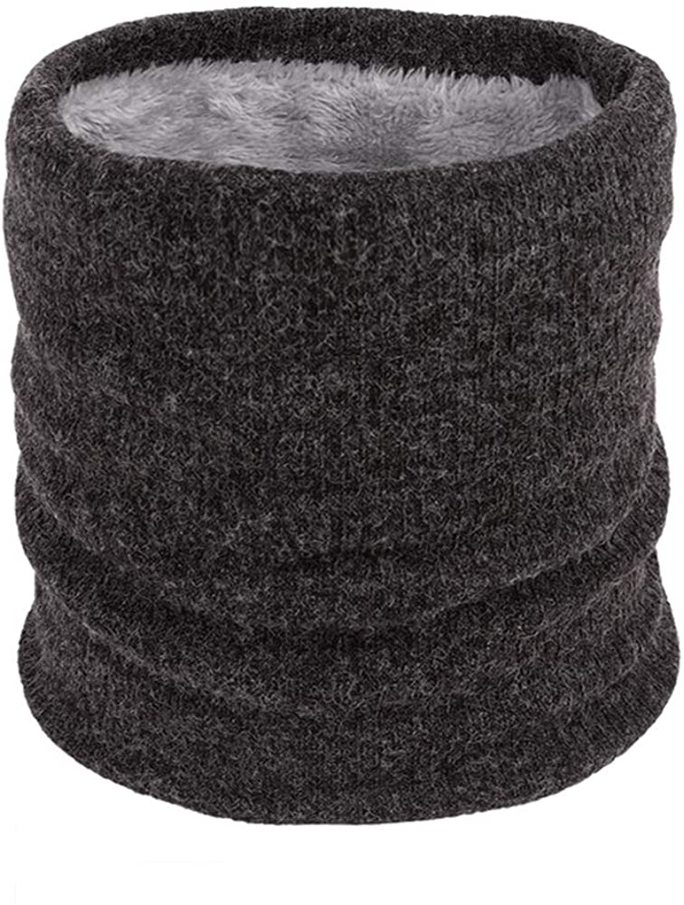 Women's Men Thick Winter Knitted Warm Circle Loop Infinity Scarf