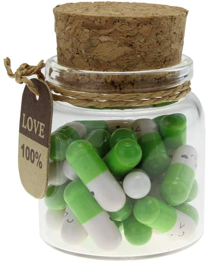 Capsule Letters Message in a Bottle