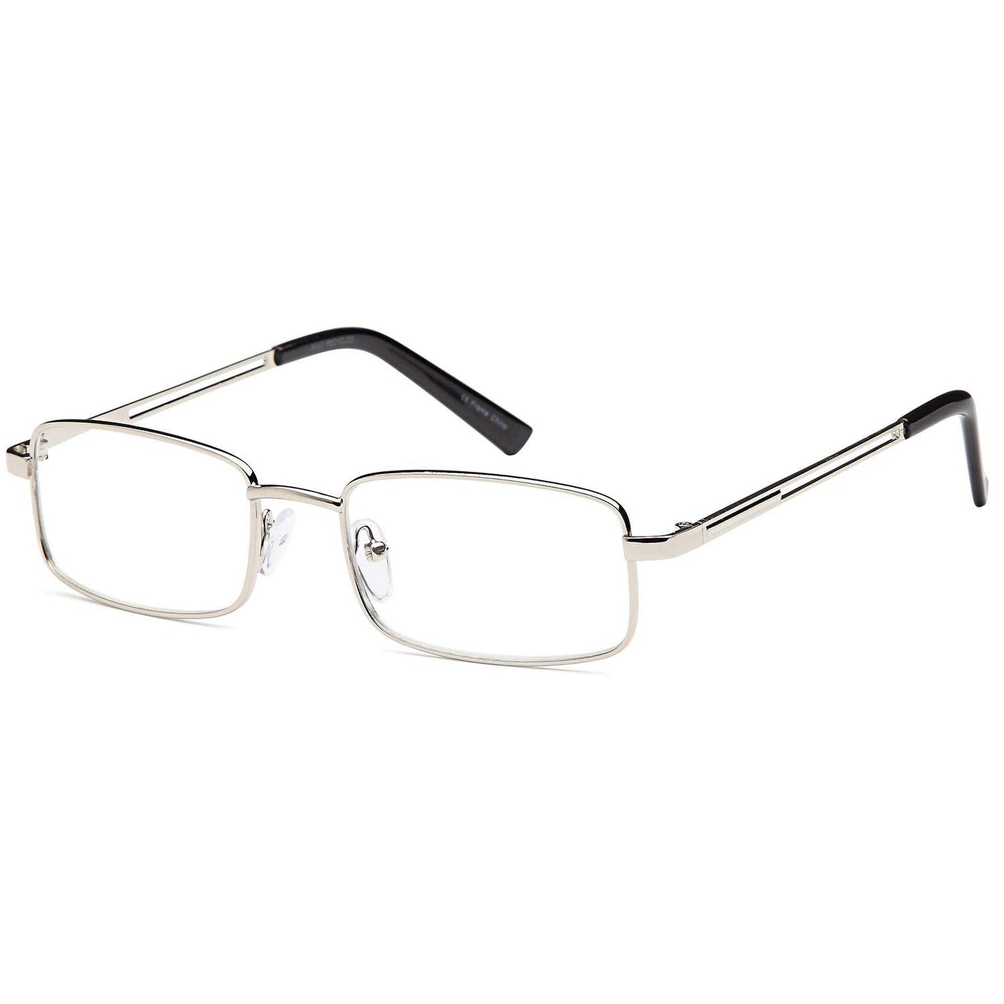 3 Pairs of Stainless Steel Metal Readers - Choose Your Magnification
