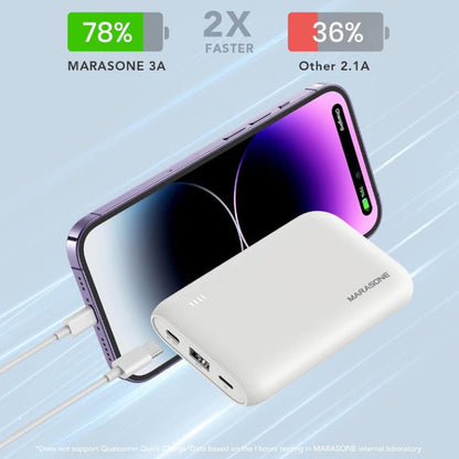 Portable Charger – 10000mAh Slim PD 22.5W Fast USB-C Power Bank for Andriod & iOS