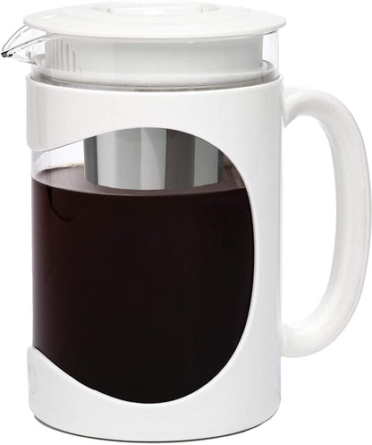 6 Cup Deluxe Cold Brew Iced Coffee Maker with Comfort Grip Handle