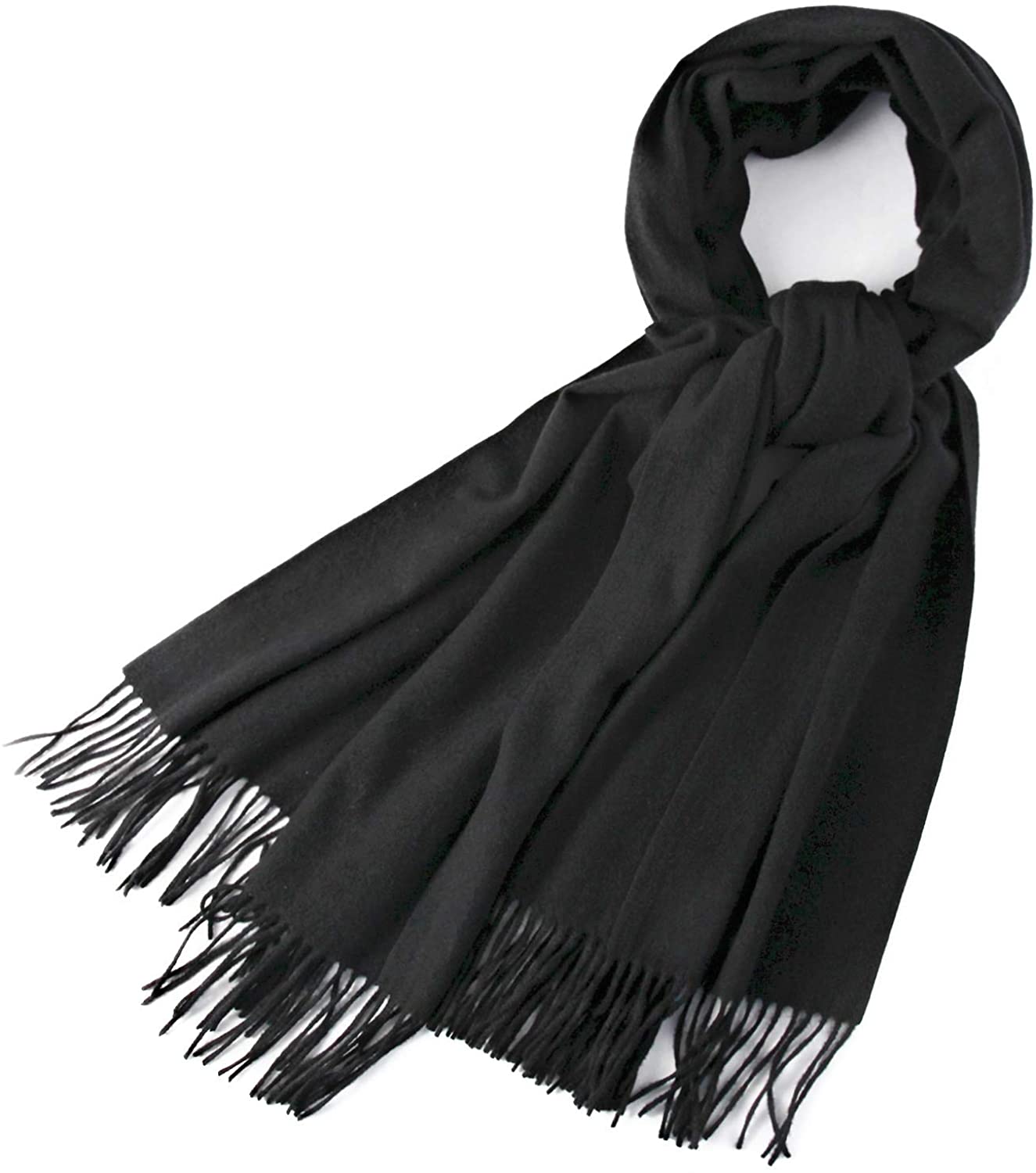 PINCTROT Chunky Large Blanket Scarf for Men Women Warm Cozy Plaid Tartan Wrap Super Soft Shawl Cape
