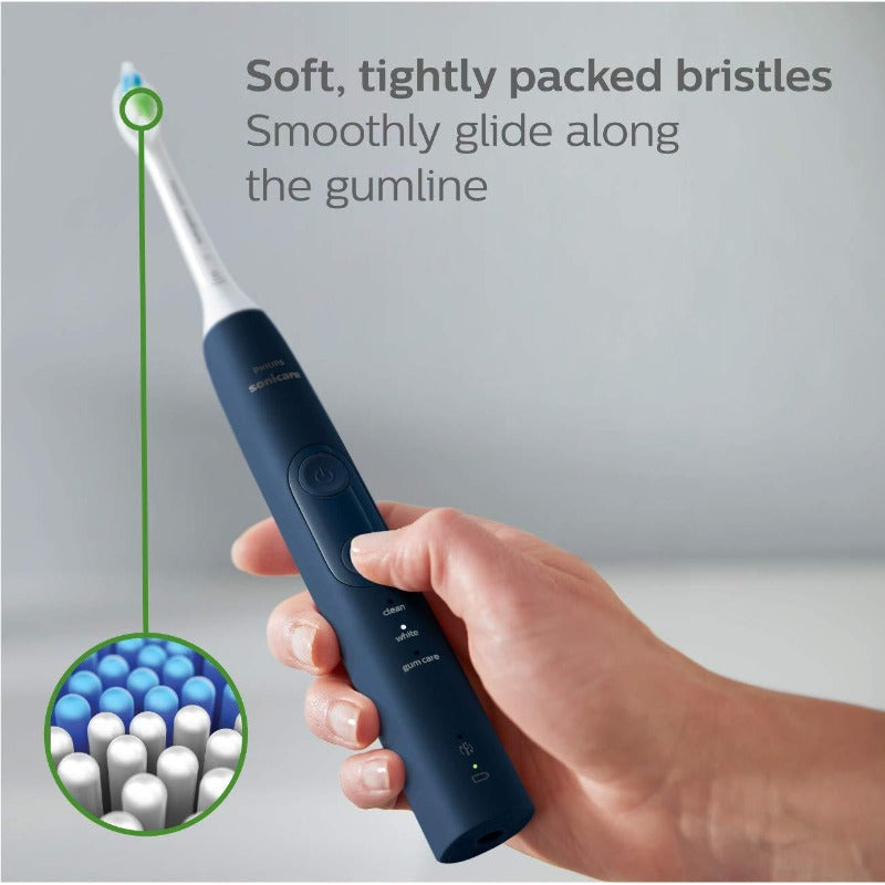2 Pack Diamond Clean Replacement Toothbrush Heads Compatible With Philips Sonicare