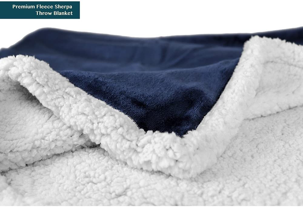 Twin Plush Sherpa Blanket