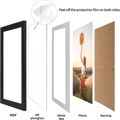 Picture Frame Set – Wall Hanging & Tabletop Display Frames for Home Decor
