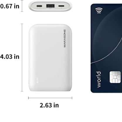 Portable Charger – 10000mAh Slim PD 22.5W Fast USB-C Power Bank for Andriod & iOS