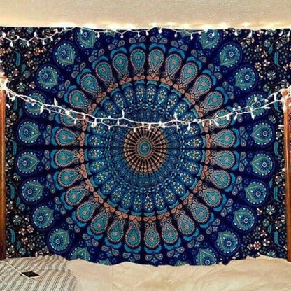 Colorful Cotton Bohemian Mandala Tapestry