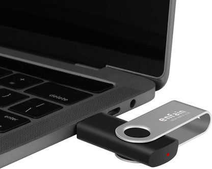 10-Pack USB Flash Drives – 128MB Storage Use – Swivel Cap Design with Labels – Bulk Thumb Drives for Small File Storage