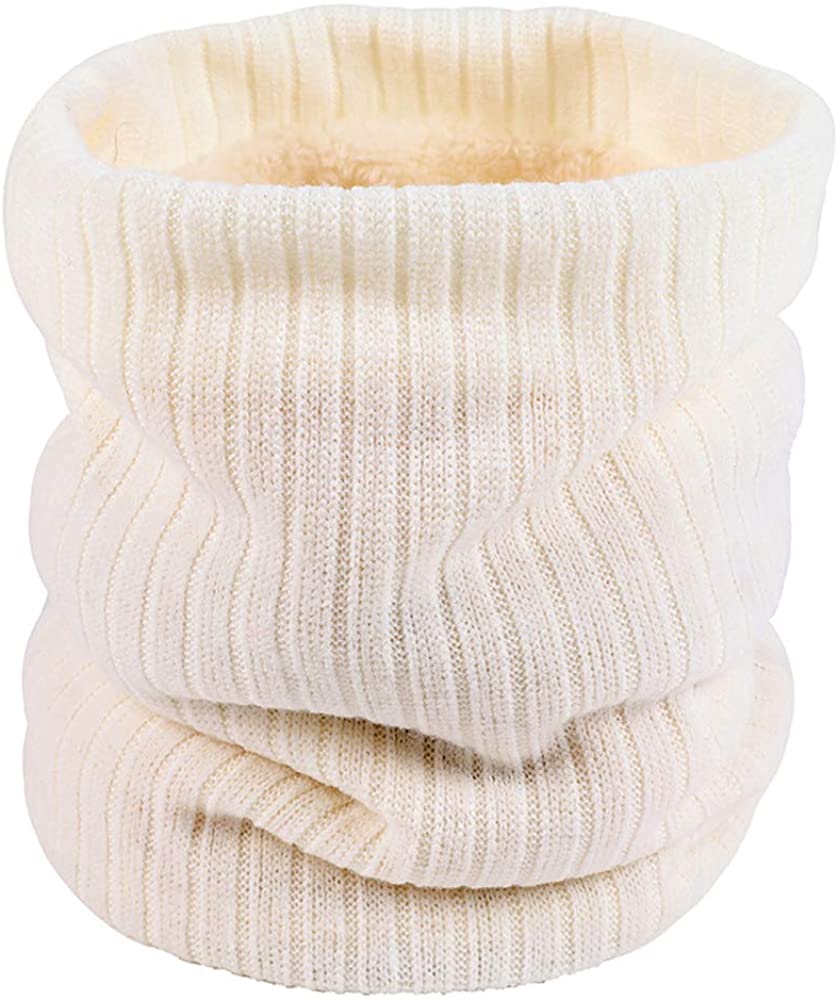 Women's Men Thick Winter Knitted Warm Circle Loop Infinity Scarf