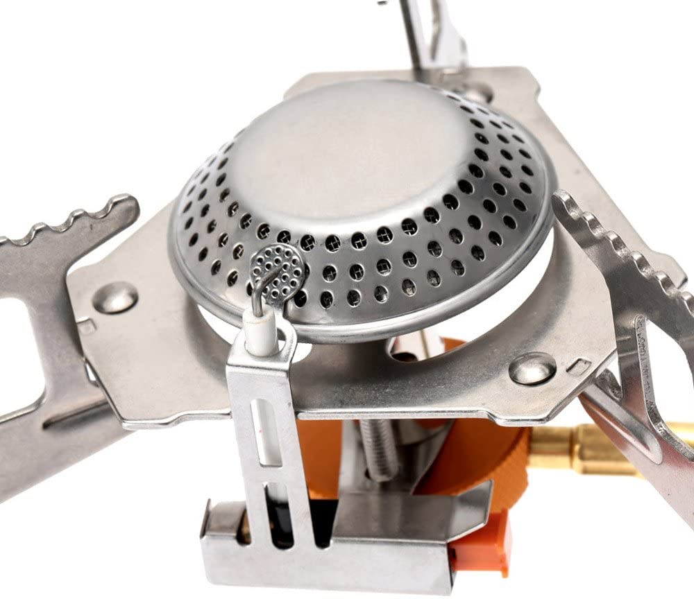 SeadeSky Ultralight Portable Outdoor Camping Stove 3000W Gas Powered Backpacking Stove