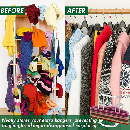  Hanger Stacker Organizer Stand