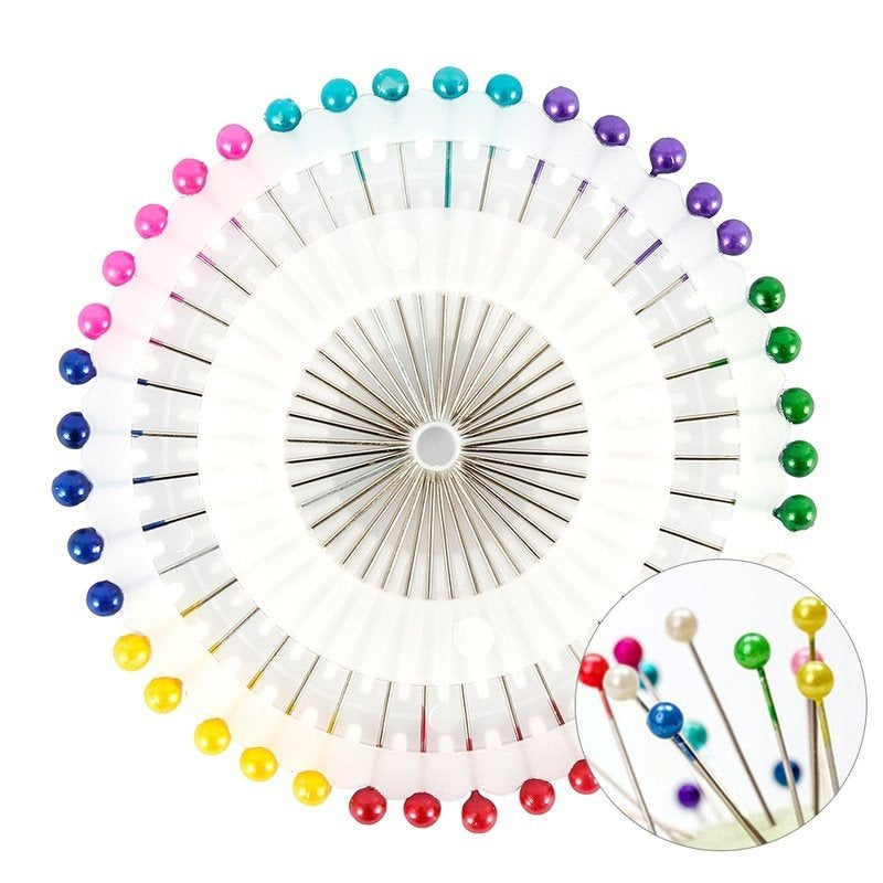 128Pcs Portable Travel Sewing Box Kit Needles Thread Stitching Kit DIY Sewing Supplies Premium Mini Sewing Accessories
