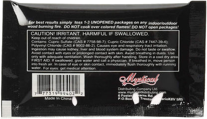 12 Pack Mystical Fire Flame Colorant Vibrant Long-Lasting Flame Color Changer Perfect for Halloween