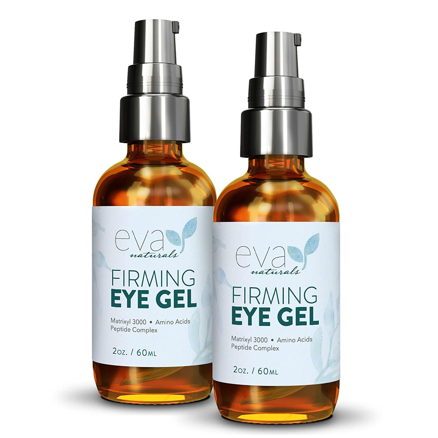 Anti-Aging Eye Gel - Luxurious Hydrating Under Eye Cream For Dark Circles and Puffiness, Bags, Crows Feet, Wrinkles - With Hyaluronic Acid & Skin-Firming Peptides Eye Serum (2 oz.)