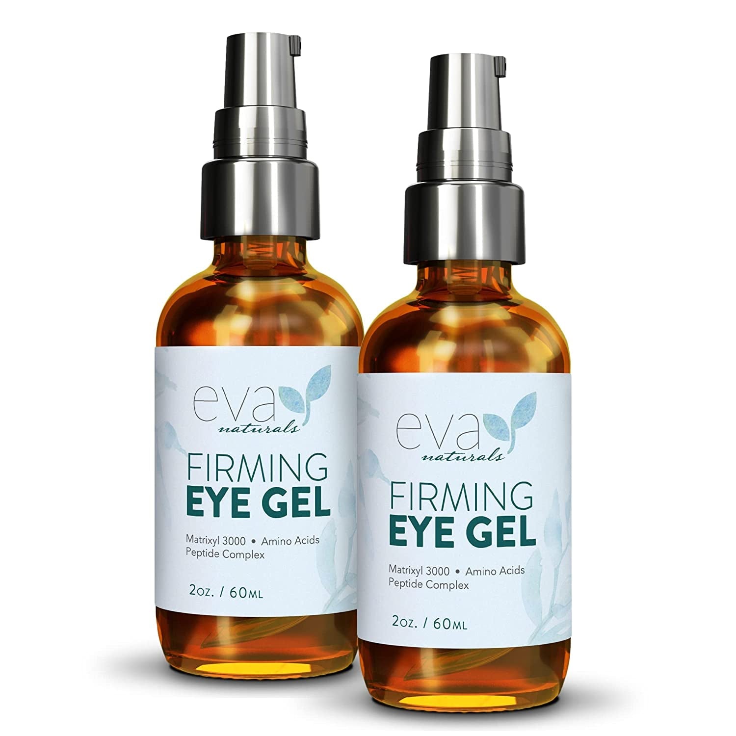 Anti-Aging Eye Gel - Luxurious Hydrating Under Eye Cream For Dark Circles and Puffiness, Bags, Crows Feet, Wrinkles - With Hyaluronic Acid & Skin-Firming Peptides Eye Serum (2 oz.)