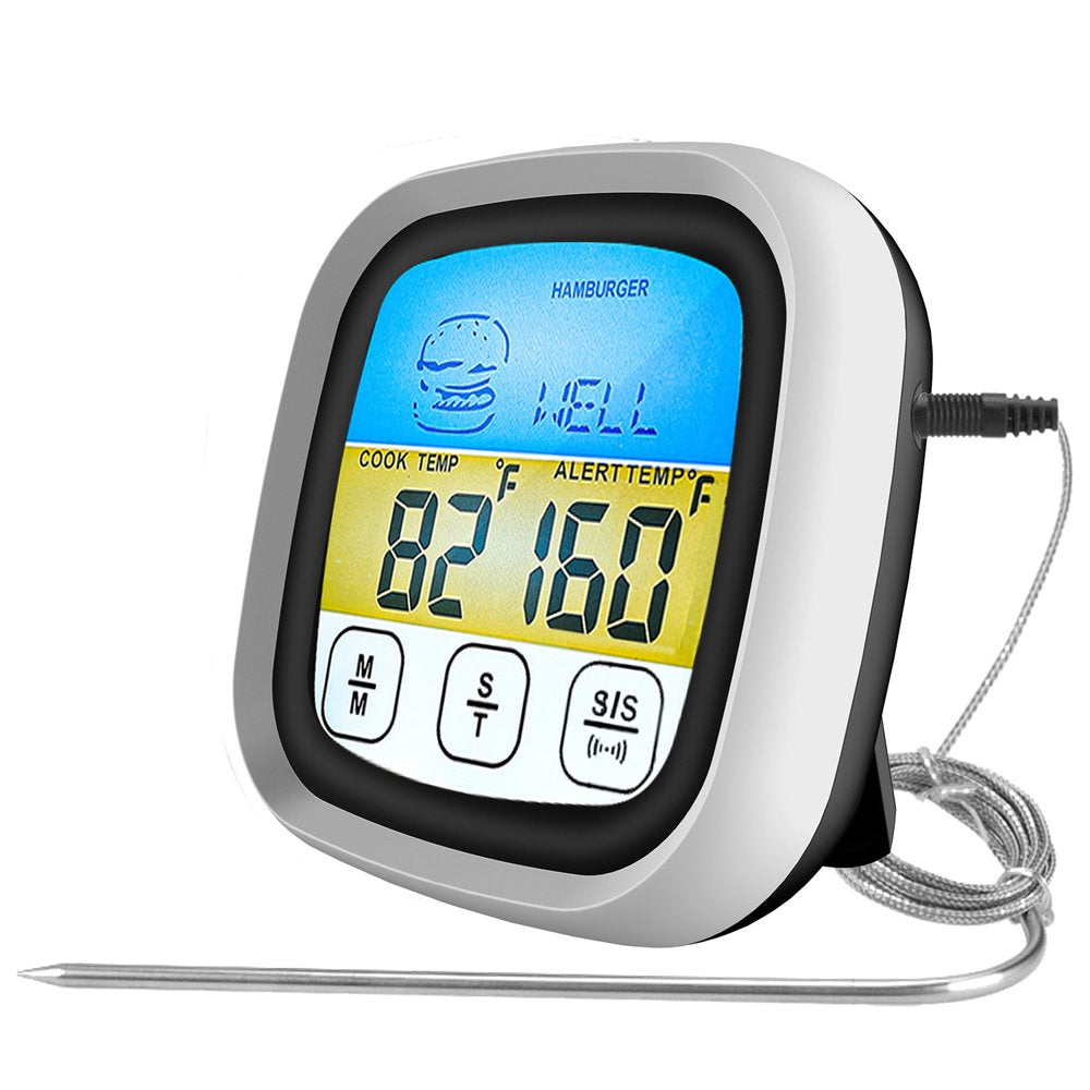 LED Meat Thermometer - Digital Backlight Display