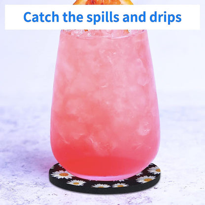 2 Pack Car Coasters for Cup Holders