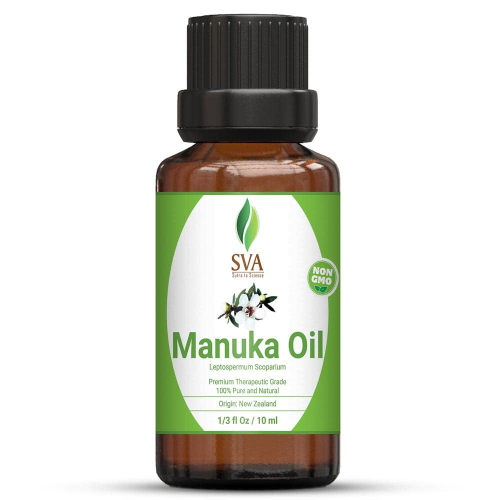 SVA Citronella Essential Oil - 1/3 Oz (10 ML) 100% Pure & Natural Therapeutic Grade Oil for Skin, Body, Diffuser, Candle Making