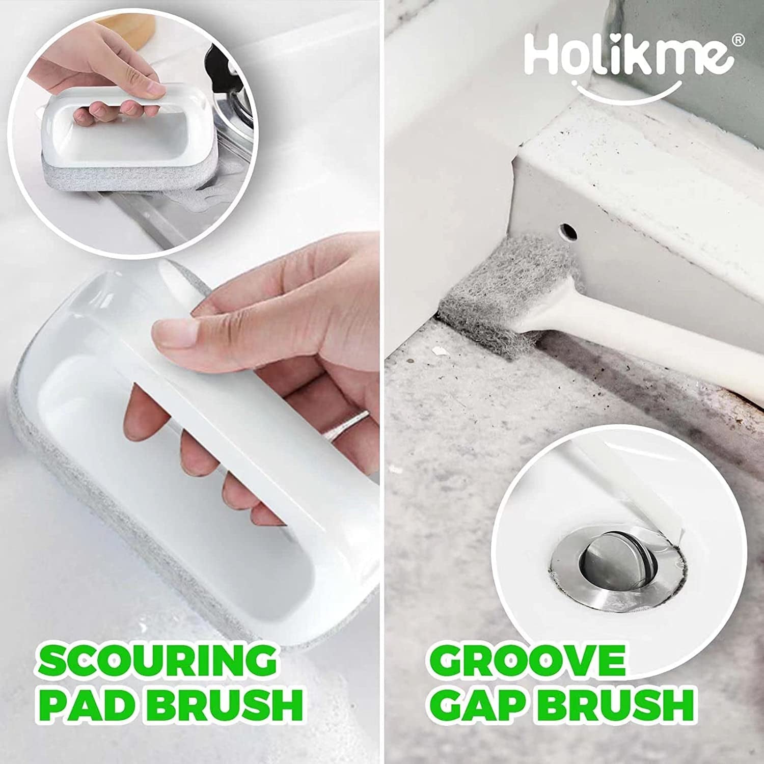  7 Pack Kitchen Cleaning Brush Set