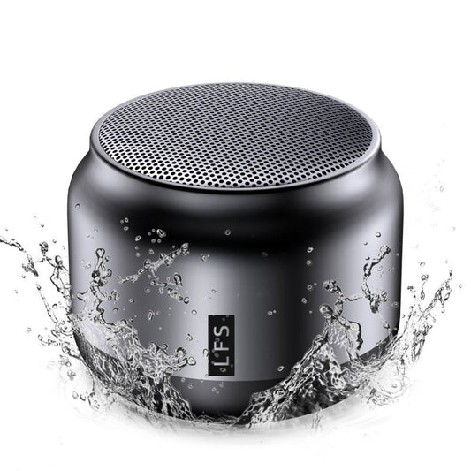 Small Bluetooth Speaker, Portable, Wireless, Waterproof, Built-In Mic, 15H Playtime with TWS Pairing