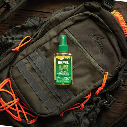 Repel Lemon Eucalyptus Natural Mosquito Repellent, 4-Ounce Pump Spray, 1 count