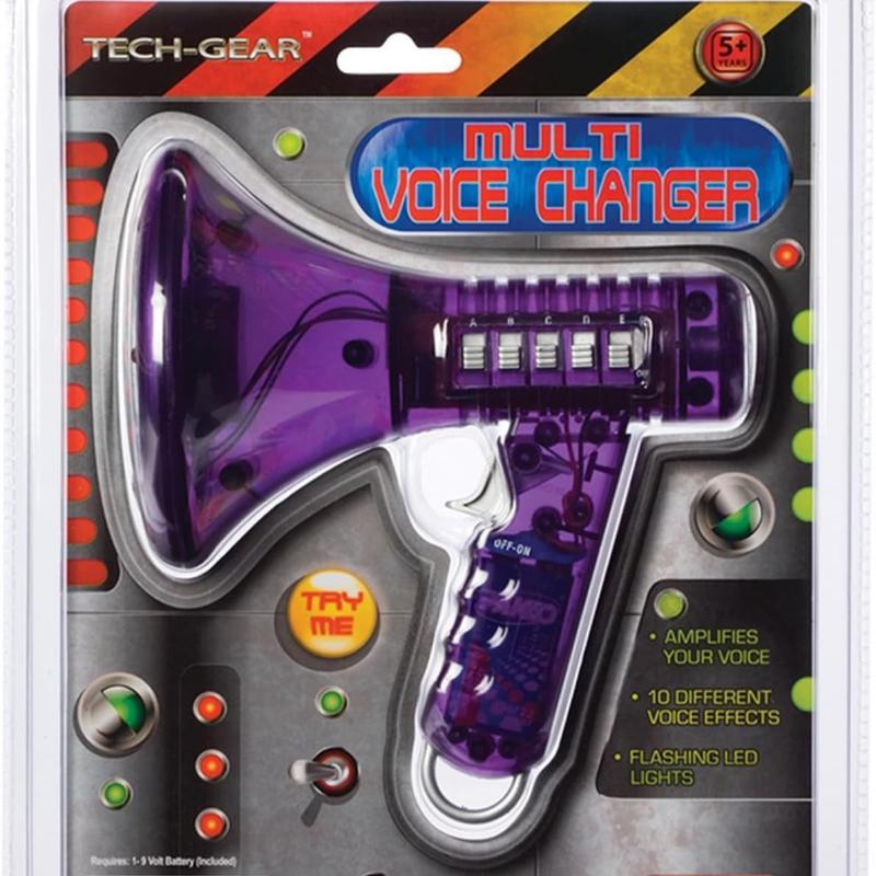 Multi Voice Changer, Amplifies Voice With 8 Different Voice Effects
